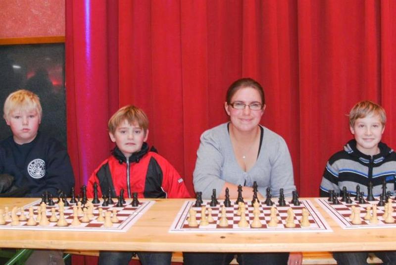 Andreas Teufl, Gabriel Ertelthalner, Lisa Malzner und Kevin Rück